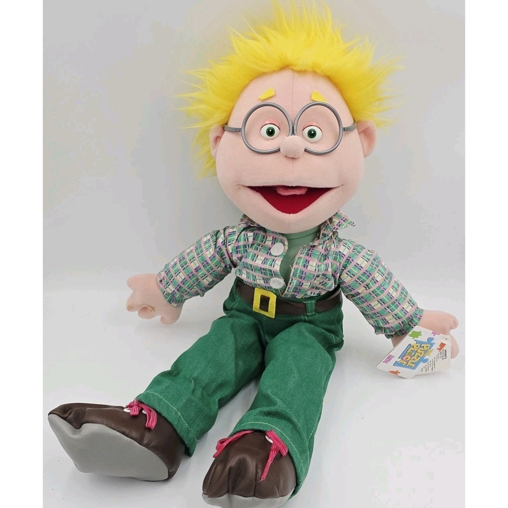 The Puzzle Place Ben Olafson Soft Doll 19" Vintage 1994 Russ With Tags 90's